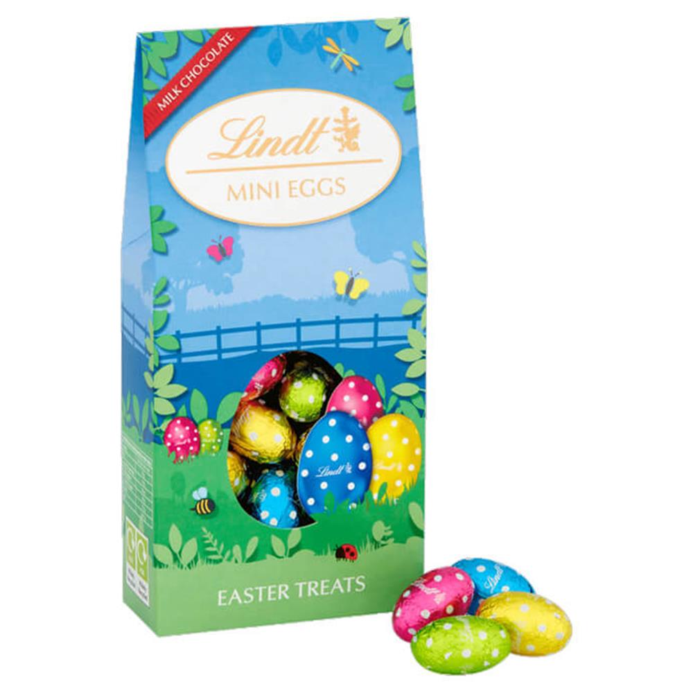 Lindt Mini Eggs Milk Chocolate Canister 155g